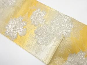 アンティーク　牡丹模様織り出し袋帯（材料）